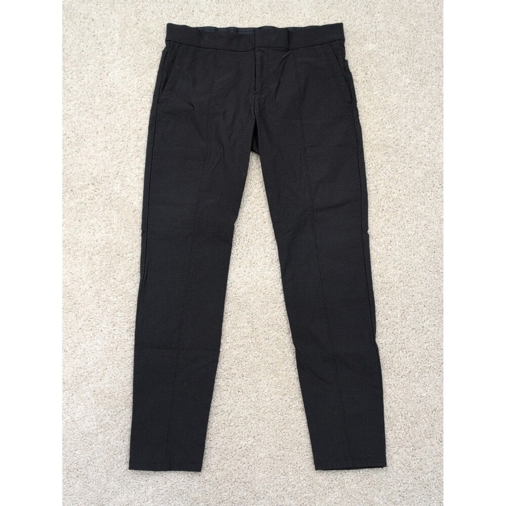 Athleta Wander Stash Skinny Cargo Pants Pockets Athletic Fit Women's 10 Black